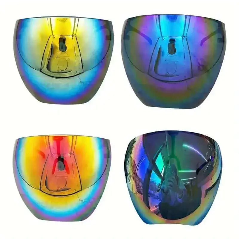 Colorful RaveFather rave masks with unique, intricate designs to elevate your festival experience and style.